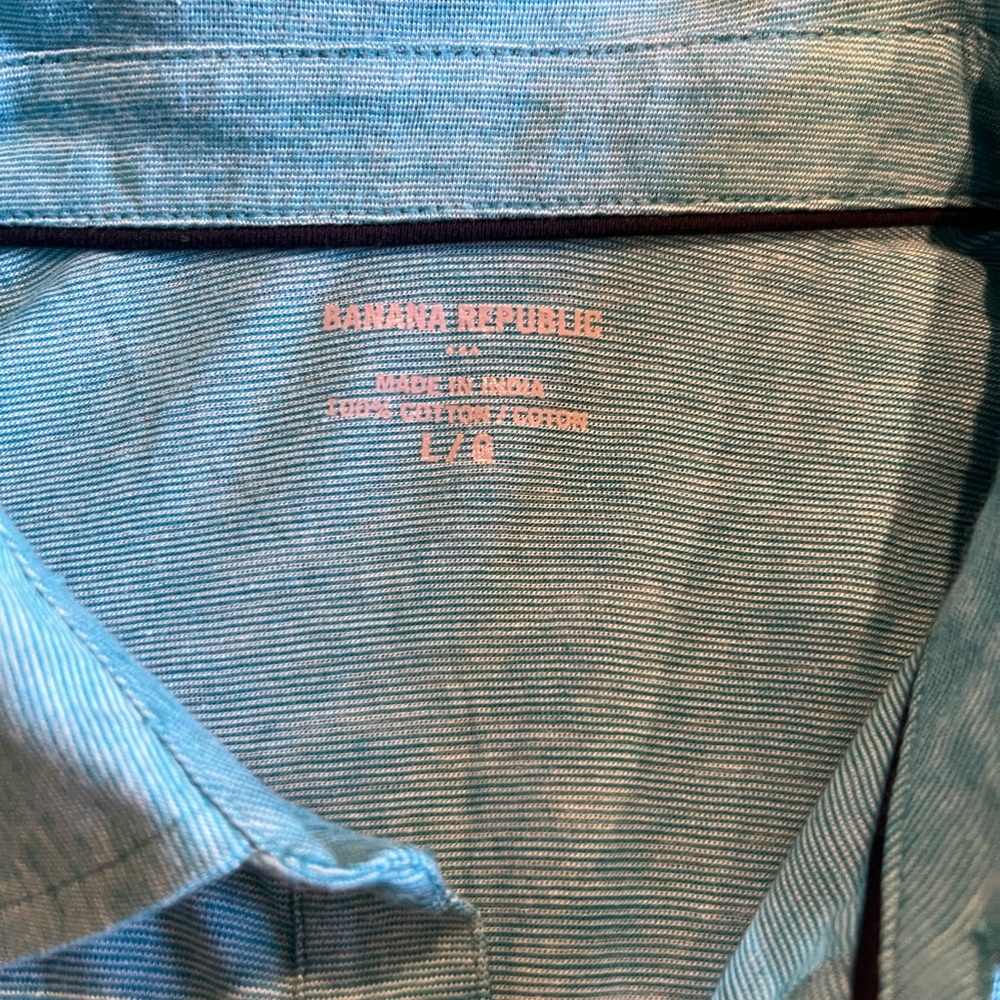 Cotton striped polo shirt